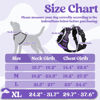 Picture of rabbitgoo Dog Harness for Large, No Pull Pet Harness with 3 Buckles, Adjustable Soft Padded Pooch Vest with Instant Control Handle, Easy Walking Reflective Pet Vest for Extra Large Dogs, Purple, XL