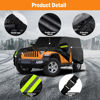 Picture of Waterproof Car Cover for Jeep Wrangler 2 Door 1987-2023 JK JL CJ YJ TJ Outdoor Sun Rain Snow Hail Protection with Driver Door Zipper