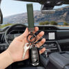 Picture of Turcee Leather Car Keychain,Creative Personality Leather Car Key Fob,Car Accessories Universal Key Fob Keychain for Men and Women (Green)