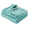 Picture of Fuzzy Blanket or Fluffy Blanket for Baby Girl or boy, Soft Warm Cozy Coral Fleece Toddler, Infant or Newborn Receiving Blanket for Crib, Stroller, Travel, Decorative (40Wx60L, M-Blue Bell)