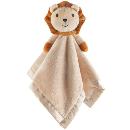 Picture of Pro Goleem Loveys for Babies - Soft Security Blanket Baby Snuggle Toy Newborn Stuffed Animals Baby Gifts for Boys and Girls, Lion 16 Inch