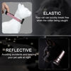 Picture of Odokele Reflective AirTag Cat Collar, Integrated Cat Tracker Collar with Air Tag Holder and Bell, Safety Elastic Band Cat GPS Collars for Girl Boy Cats, Kittens and Puppies (Pink, S)