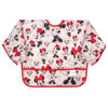 Picture of Bumkins Disney Bibs, Baby and Toddler Girls and Boys 6-24 Months, Long Sleeve, Essential Must Have for Eating, Feeding, Mess Saving Lightweight Waterproof Fabric Sleeved Smock, Minnie Mouse Classic