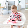 Picture of Bumkins Disney Bibs, Baby and Toddler Girls and Boys 6-24 Months, Long Sleeve, Essential Must Have for Eating, Feeding, Mess Saving Lightweight Waterproof Fabric Sleeved Smock, Minnie Mouse Classic