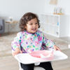 Picture of Bumkins Sleeved Bib for Girl or Boy, Baby and Toddler for 6-24 Mos, Essential Must Have for Eating, Feeding, Baby Led Weaning, Long Sleeve Mess Saving Food Catcher, Soft Fabric, Watercolors Floral
