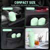 Picture of SGLRT Car Trash Can Bin with Lid - Car Garbage Can Cup Holder - Green Mini Leakproof Vehicle Trash Garbage Can Bin with 20pcs Trash Bags-Car Organizers and Storage for Front Back Seat Accessories