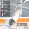 Picture of ZealSound Gaming Microphone Kit,Podcast Condenser USB Mic with Boom Arm,Supercardioid Microphone with Mute Button,Echo Volume Gain Knob,Adjust Monitor for Phone PC Computer (White)