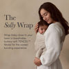 Picture of Solly Baby Wrap Carrier, Lightweight Hands-Free Baby Sling Carrier Newborns to Toddler, Infants 8-25 Lbs., Baby Registry Must Have, Baby Carrier Wrap, Newborn Baby Essentials, Black