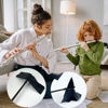 Picture of 2 Pcs Flute Cleaning Kit Flute Cleaning Rod with 2pcs Flute Cleaning Cloth Flute Cleaning Swabs Flute Polishing Cloth Flute Stick Flute Cleaner Flute Cleaning Tools for Flute Maintenance Tools