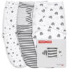 Picture of GLLQUEN BABY Newborn Swaddle Sack - Swaddle Blankets for Baby Boy, 3 Pack Baby Swaddles 0-3 Months, Swaddle Sleep Sack, Baby Wrap Swaddle Sack, Elephant & Star & Stripes, Newborn Essentials