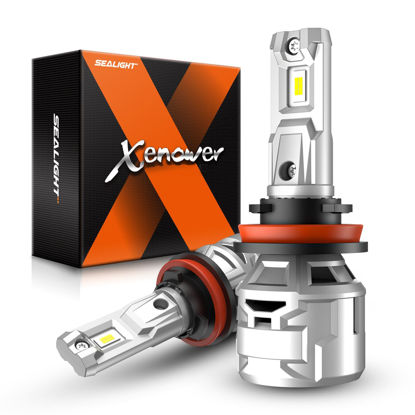 Picture of SEALIGHT 2024 𝐇𝟏𝟏 Fog Lights, 𝟐𝟖𝟎𝟎𝟎𝐋𝐌 Super Bright H8/H9 Fog Bulbs, 60000HRS Lifespan Plug and Play, Non-polarity, Pack of 2