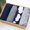 Picture of Baby Bassinet Sheets 4 Pack Compatible with SNOO Smart Sleeper Bassinet, Ultra Soft & Skin-Friendly, Washer & Dryer