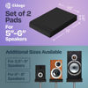 Picture of Ekkogo Pair of Studio Monitor Isolation Pads Premium Acoustic Foam to Elevate Audio Ideal Speaker Foam for 5 Inch Speakers Enhanced with Vibredux HD Foam for Superior Isolation