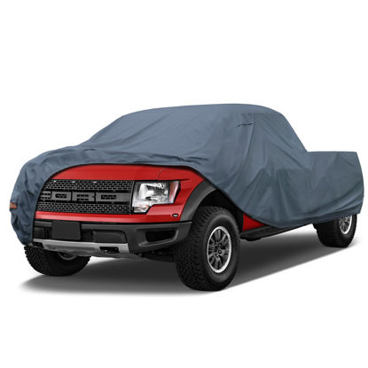 Picture of GUNHYI 16 Layers Truck Cover Waterproof All Weater, Heavy Duty Outdoor Pickup Truck Cover for Tacoma, Tundra, Titan, F-150, RAM 1500, Silverado 1500, Sierra 1500 etc. Length: Up to 230 inches.