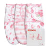 Picture of GLLQUEN BABY Girl Swaddles 0-3 Months - 3 Pack Baby Swaddle Sack for Newborn, Infant Sleep Sack, Easy Swaddle Wrap, A Pink Florals, Nursery Swaddle Blankets Essentials