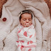 Picture of GLLQUEN BABY Girl Swaddles 0-3 Months - 3 Pack Baby Swaddle Sack for Newborn, Infant Sleep Sack, Easy Swaddle Wrap, A Pink Florals, Nursery Swaddle Blankets Essentials