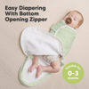 Picture of Baby Swaddle Sleep Sacks with Zipper - 3-Pack Newborn Swaddle Sack, Baby Swaddles Sleep Sack 0-3 Months, Wearable Blanket Baby, Baby Swaddle Blanket Wrap, Swaddle Sack, Easy Change Swaddle (Bunnies)
