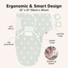 Picture of Baby Swaddle Sleep Sacks with Zipper - 3-Pack Newborn Swaddle Sack, Baby Swaddles Sleep Sack 0-3 Months, Wearable Blanket Baby, Baby Swaddle Blanket Wrap, Swaddle Sack, Easy Change Swaddle (Bunnies)