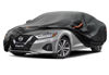 Picture of Kayme 7 Layers Car Cover Custom Fit for Nissan Maxima (1988-2024) Waterproof All Weather for Automobiles, Outdoor Full Cover Rain Sun UV Protection.Black