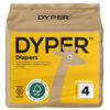 Picture of DYPER Baby Diapers Size 4 | Honest Ingredients | Cloth Alternative | Day & Overnight | Made with Plant-Based* Materials | Hypoallergenic