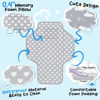 Picture of Baby Portable Changing Pad Travel - Waterproof Compact Diaper Changing Mat with Built-in Pillow - Lightweight & Foldable Changing Station, Newborn Shower Gifts