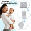 Picture of Baby Portable Changing Pad Travel - Waterproof Compact Diaper Changing Mat with Built-in Pillow - Lightweight & Foldable Changing Station, Newborn Shower Gifts