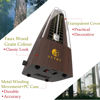 Picture of AUPHY Mechanical Metronome with Accent Bell, Classic Shape, Accurate Beat, Multiple Beat Modes, Suitable for Piano Guitar Drums Violin Saxophone etc（Wood Grain）