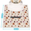 Picture of Blissful Diary Baby Splat Mat for Under High Chair, 50.4 x 50.4 Inch Wipeable Splash Mat, Waterproof and Washable, Anti-Slip Floor Protector, Boho Rainbow