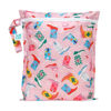 Picture of Bumkins Waterproof Wet Bag for Baby, Travel, Swim Suit, Cloth Diapers, Pump Parts, Pool, Gym Clothes, Toiletry, Hook to Stroller, Daycare, Zipper Reusable Bag, Wetdry Packing Pouch, Cowgirl Boots