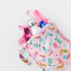 Picture of Bumkins Waterproof Wet Bag for Baby, Travel, Swim Suit, Cloth Diapers, Pump Parts, Pool, Gym Clothes, Toiletry, Hook to Stroller, Daycare, Zipper Reusable Bag, Wetdry Packing Pouch, Cowgirl Boots