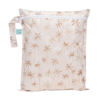 Picture of Bumkins Waterproof Wet Bag for Baby, Travel, Swim Suit, Cloth Diapers, Pump Parts, Pool, Gym Clothes, Toiletry, Strap to Stroller, Daycare, Zipper Reusable Bag, Wetdry Packing Pouch, Palm Trees