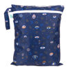 Picture of Bumkins Waterproof Wet Dry Bag for Baby, Travel, Swim Suit, Cloth Diapers, Pump Parts, Pool, Gym Clothes, Toiletry, Hook to Stroller, Pack for Daycare, Zip Bag, Wetdry Packing Pouch, Evil Eye
