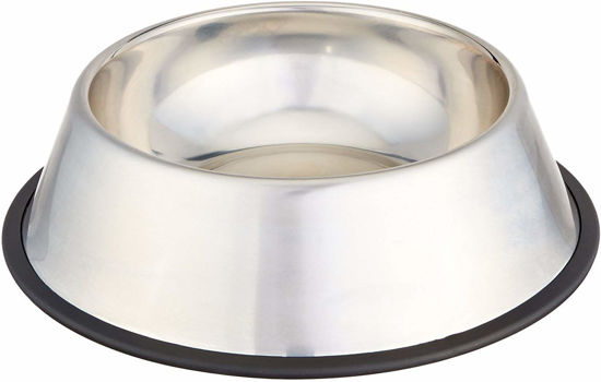 Picture of Amazon Basics Stainless Steel Dog Bowl, Single