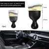 Picture of Ziciner Car Detailing Brush, Curved Soft Bristles Auto Removal Dust Collectors, Universal Vehicle Dashboard, Air Conditioner Vents etc Interior Cleaning Tool Accessories (Beige)