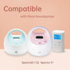Picture of PumpMom-us Breast Pump Parts for Spectra, Replace Duckbill Valves Tubes Backflow Protector Membrane for Spectra S1 S2 9 Plus Breastpumps