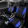 Picture of CAR PASS Leather Seat Covers-Universal Quilting Car Seat Cover with 5mm Composite Sponge Inside,Airbag Compatible,2zipper Bench for Most Sedan,SUV,Truck(Full Set,Blue)