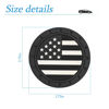 Picture of AUCELI 4 Pack Car Cup Holder Coasters, Colored American Flag US Flag Insert Car Cup Coaster, 2.75 Inch Anti Slip Shockproof Embedded Drink Mat, Vehicle Interior Decor Accessories