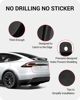 Picture of BASENOR 2025 New Version Tesla Model X/Model X Plaid Mud Flaps Splash Guards No Drilling No Tape Mudguards Vehicle Tire Protector Mudflaps for 2022-2025 Tesla Exterior Accessories (Set of 4)