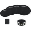 Picture of EASTROCK Drum Mute Pads Set 5 Pieces Foam Drum Silencer Pads, Fit 12”, 13”, 14”, 16" Drum, with Snare Wire Pad (Drum Mute Pad 5-Pack) (Fit 12,13,14,16" drum-5 pack)