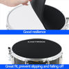 Picture of EASTROCK Drum Mute Pads Set 5 Pieces Foam Drum Silencer Pads, Fit 12”, 13”, 14”, 16" Drum, with Snare Wire Pad (Drum Mute Pad 5-Pack) (Fit 12,13,14,16" drum-5 pack)