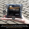 Picture of 1 Pound Midnight Black Sample Size DOMINATOR Polymeric Sand with Revolutionary Ceramic Flex Technology for Stabilizing Paver Joints/Gaps, 1/8” up to 4”, Professional Grade Results