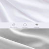 Picture of Baby Bassinet Sheets 4 Pack Compatible with Halo Bassinest Swivel, Flex, Glide, Premiere & Luxe Series Sleeper, Ultra Soft & Skin-Friendly, Grey and White