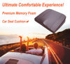 Picture of Car Seat Cushion, Comfort Memory Foam Car Cushions for Driving - Sciatica & Lower Back Pain Relief, Seat Cushion for Car Seat Driver, Office Chair, Wheelchair (Classic Brown)