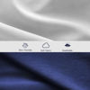 Picture of Baby Bassinet Sheets 4 Pack Compatible with Fisher-Price Baby Bedside Sleeper, Ultra Soft & Skin-Friendly, Grey and Navy Blue