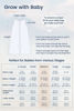 Picture of TotAha Sleep Sack 6-12 Months TOG 1.0, Soft Quilted Wearable Blanket, Swaddle Transition Sleeping Bag with 2-Way Safe Zippers for Babies Girl Boy