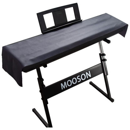 Picture of Mooson Keyboard Piano Cover, Digital Piano Dust Cover, Light Luxury Soft and Premium Surface, Thickening Electronic Organ Covering Keyboard Update Encasement