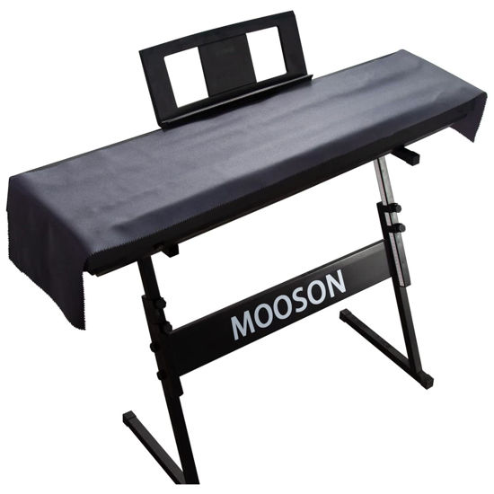 Picture of Mooson Keyboard Piano Cover, Digital Piano Dust Cover, Light Luxury Soft and Premium Surface, Thickening Electronic Organ Covering Keyboard Update Encasement