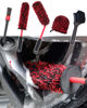 Picture of oesee Metal Free Microfiber Wheel Brush Kit- Microfiber Angled Wheel Brush, Long Handle Wheel Brush, Tire& Detailing Brush, Wheel Wash Mitt. Hands-On Wheel Detailing Kit for Daily Wheel Cleaning
