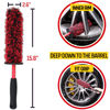 Picture of oesee Metal Free Microfiber Wheel Brush Kit- Microfiber Angled Wheel Brush, Long Handle Wheel Brush, Tire& Detailing Brush, Wheel Wash Mitt. Hands-On Wheel Detailing Kit for Daily Wheel Cleaning