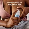 Picture of Frida Mom Saline Spray for Cracked Nipples, Breastfeeding Essentials for New Moms, Gentle for Baby and Mom, Spray to Heal Sore, Cracked Nipples, 2 fl oz